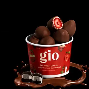 Frutillas doble chocolate